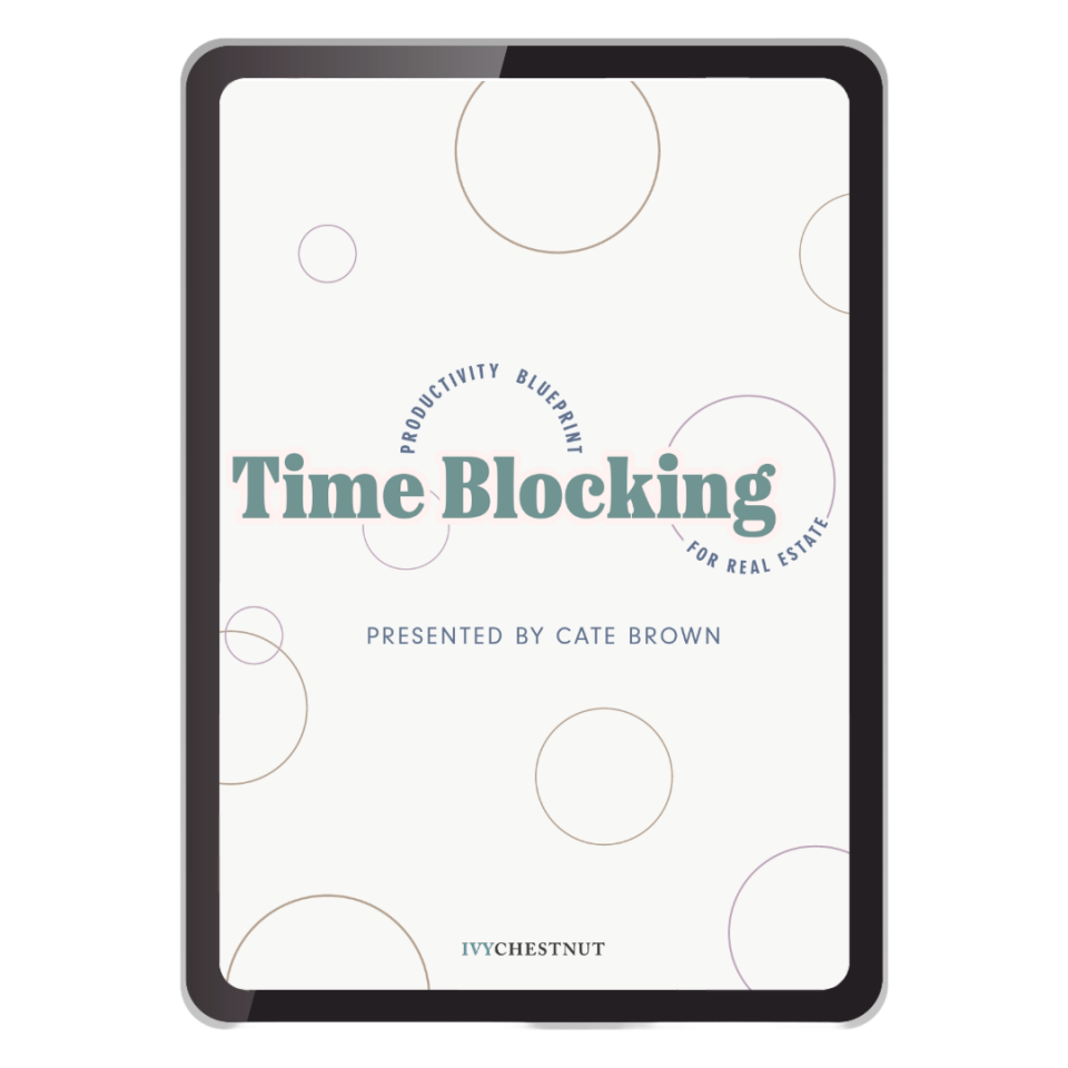 TimeBlocking Productivity Course for Real Estate Professionals Master